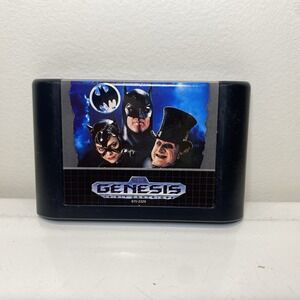 Batman Returns For Sega Genesis - Authentic Cartridge Only, Tested, Works!
